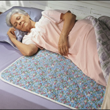 CareFor™ Deluxe Designer Floral Print Underpad For Incontinence Protection