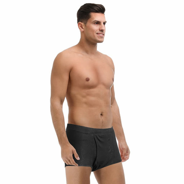 Mens' 100% Cotton Briefs With 6 Ply Absorbent/Water-Proof, Integrated Crotch To Back Panel Style # M002