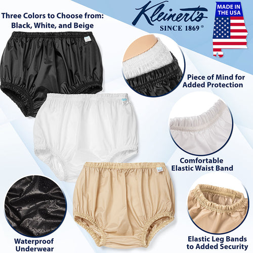 5 Pcs Adult Leakproof Underwear for Incontinence Washable Low Noise  Reusable Waterproof Pants Adult Diaper Cover Incontinence Pants for Use  with Cloth