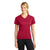 Ladies Dri-Mesh V-Neck Moisture Wicking V-Neck Tee Style #L468V With or Without Protective Underarm Shields - kleinerts.com