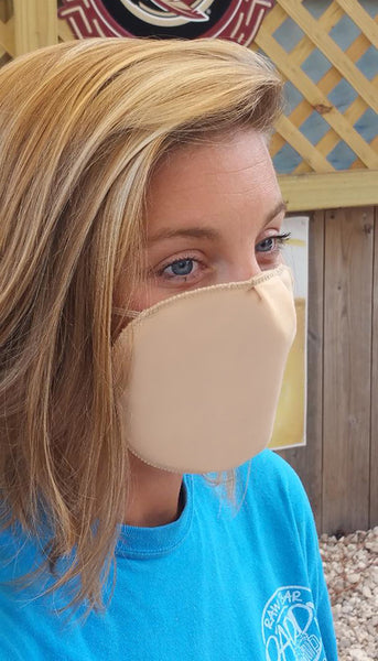 Washable Cotton Face Mask. Fluid-Resistant, Anti-Bacterial & Stain-Resistant to Covid-19. - kleinerts.com